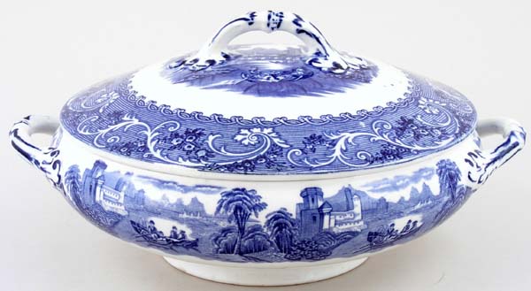 Covered Vegetable Dish c1915